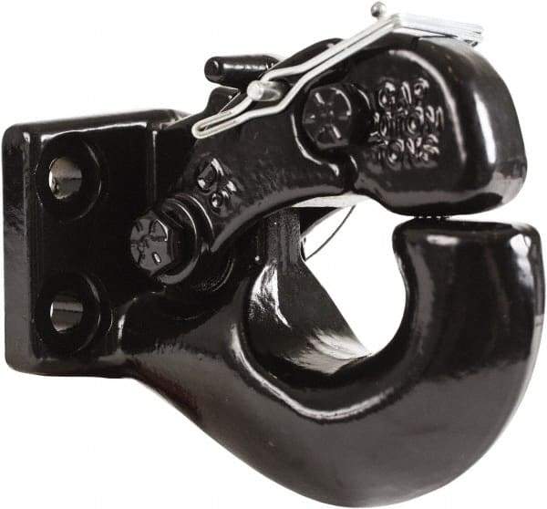 Buyers Products - 40,000 Lb Capacity Pintle Hook with Mounting Kit - For Use with Trailers - Industrial Tool & Supply