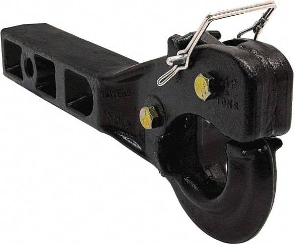 Buyers Products - 10,000 Lb Capacity Receiver Mount Pintle Hook - For Use with Trailers - Industrial Tool & Supply
