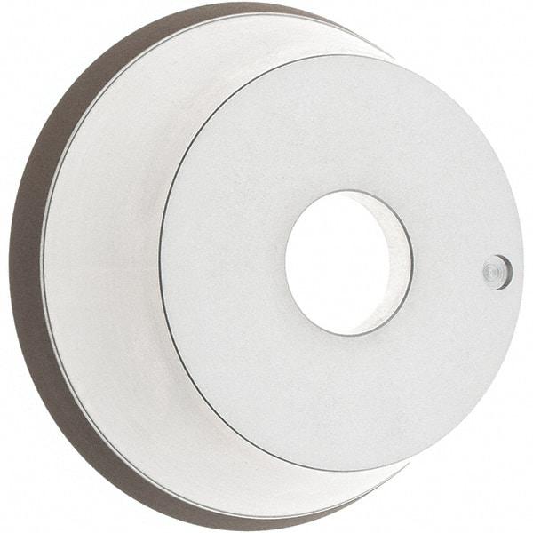 Tru-Maxx - 5" Diam, 1-1/4" Hole Size, 1" Overall Thickness, 120 Grit, Type 11V9, Tool & Cutter Grinding Wheel - Fine Grade, Diamond - Industrial Tool & Supply