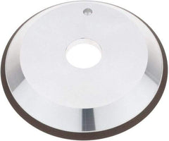 Tru-Maxx - 6" Diam, 1-1/4" Hole Size, 3" Overall Thickness, 150 Grit, Type 12V9, Tool & Cutter Grinding Wheel - Very Fine Grade, Diamond - Industrial Tool & Supply