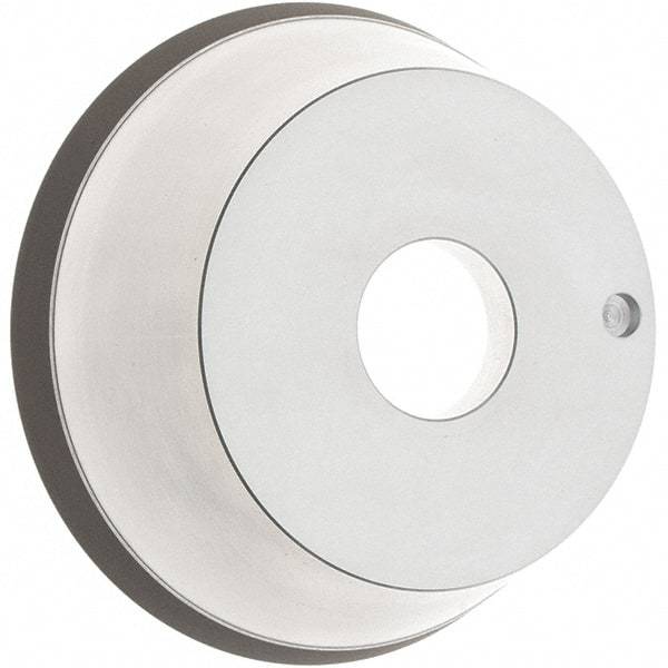 Tru-Maxx - 5" Diam, 1-1/4" Hole Size, 1" Overall Thickness, 150 Grit, Type 11V9, Tool & Cutter Grinding Wheel - Very Fine Grade, Diamond - Industrial Tool & Supply