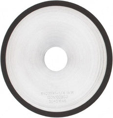 Tru-Maxx - 6" 120 Grit Diamond Cutoff Wheel - 0.035" Thick, 1-1/4" Arbor, Use with Angle Grinders - Industrial Tool & Supply