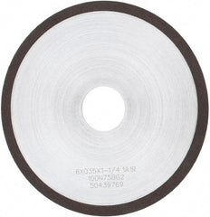 Tru-Maxx - 6" 100 Grit Diamond Cutoff Wheel - 0.035" Thick, 1-1/4" Arbor, Use with Angle Grinders - Industrial Tool & Supply