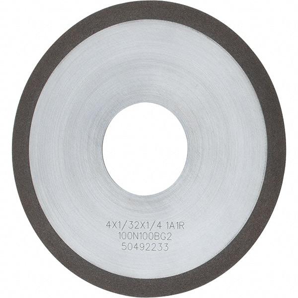 Tru-Maxx - 4" 100 Grit Diamond Cutoff Wheel - 1/32" Thick, 1-1/4" Arbor, Use with Angle Grinders - Industrial Tool & Supply