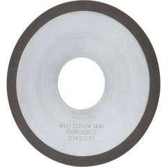Tru-Maxx - 4" 100 Grit Diamond Cutoff Wheel - 1/32" Thick, 1-1/4" Arbor, Use with Angle Grinders - Industrial Tool & Supply