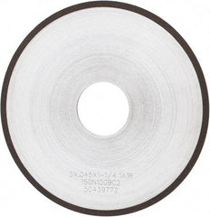 Tru-Maxx - 5" 150 Grit Diamond Cutoff Wheel - 0.045" Thick, 1-1/4" Arbor, Use with Angle Grinders - Industrial Tool & Supply