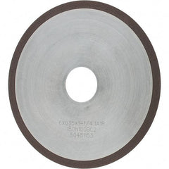 Tru-Maxx - 6" 150 Grit Diamond Cutoff Wheel - 0.035" Thick, 1-1/4" Arbor, Use with Angle Grinders - Industrial Tool & Supply