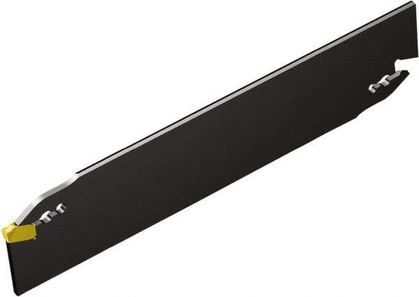 Sandvik Coromant - 15mm Max Depth of Cut, Neutral Cut, Indexable Grooving Blade - 1.25mm Insert Width, D Seat Size, N123..A2 (S) Insert Style, Series CoroCut 1-2 - Industrial Tool & Supply