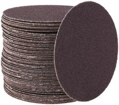 Tru-Maxx - 3" Diam, 120 Grit Aluminum Oxide Adhesive PSA Disc - Fine Grade, X Weighted Cloth Backing, For Right Angle/Vertical Shaft Portable Grinders - Industrial Tool & Supply