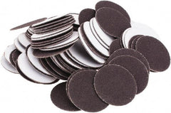 Tru-Maxx - 1-1/2" Diam, 120 Grit Aluminum Oxide Adhesive PSA Disc - Fine Grade, X Weighted Cloth Backing, For Right Angle/Vertical Shaft Portable Grinders - Industrial Tool & Supply
