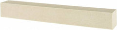 Tru-Maxx - 120 Grit Aluminum Oxide Square Polishing Stone - Fine Grade, 1" Wide x 8" Long x 1" Thick - Industrial Tool & Supply