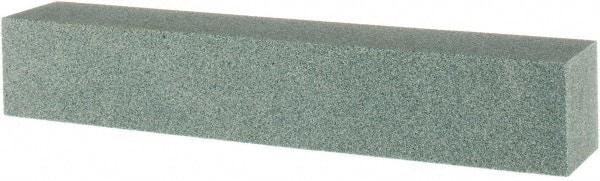 Tru-Maxx - 120 Grit Aluminum Oxide Square Polishing Stone - Fine Grade, 1" Wide x 6" Long x 1" Thick - Industrial Tool & Supply