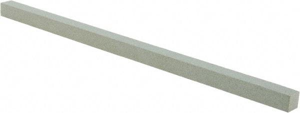Tru-Maxx - 320 Grit Silicon Carbide Square Polishing Stone - Extra Fine Grade, 1/4" Wide x 6" Long x 1/4" Thick - Industrial Tool & Supply