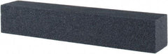 Tru-Maxx - 120 Grit Silicon Carbide Square Polishing Stone - Fine Grade, 1" Wide x 6" Long x 1" Thick - Industrial Tool & Supply