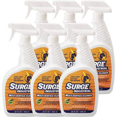 Surge Industrial - 32 oz Spray Bottle All-Purpose Cleaner - Liquid, Neutral pH, Citrus - Industrial Tool & Supply