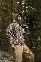 DeWALT - Size L Heated & Cold Weather Jacket - Camouflage, Polyester, Zipper Closure, 50" Chest - Industrial Tool & Supply