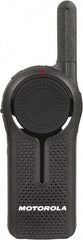 Motorola - 300,000 Sq Ft Range, 6 Channel, 1 Watt, Series DLR, Professional Two Way Radio - ISM Band, 900 Hz, Lithium-Ion Battery, 14 hr Life, Plastic, 4.2" High x 1.7" Wide x 0.9" Deep, Cloning, Low Battery Alerts, Mil Spec 810/IP54 - Industrial Tool & Supply