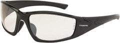 CrossFire - Indoor/Outdoor Lenses, Framed Safety Glasses - Scratch Resistant, Gray Frame, Size Universal, Wrap Around - Industrial Tool & Supply