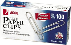 ACCO - 1-3/4" Wide Paper Fastener - Silver - Industrial Tool & Supply