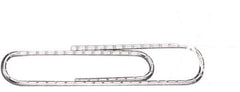 ACCO - 1-3/8" Wide Paper Fastener - Silver - Industrial Tool & Supply