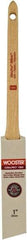 Wooster Brush - 1" Angled Nylon/Polyester Sash Brush - 2-3/16" Bristle Length, 6-13/16" Maple Handle - Industrial Tool & Supply