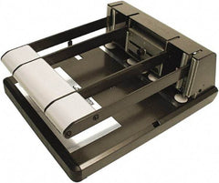 Stanley Bostitch - Paper Punches Type: 160 Sheet Adjustable Hole Punch Color: Black/Silver - Industrial Tool & Supply