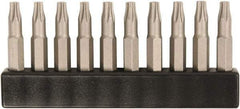 Wiha - 4mm Drive T7 Torx Screwdriver Bit - 28mm OAL - Industrial Tool & Supply