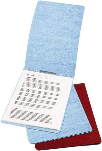 ACCO - 11" Long x 8" Wide Report Cover - Light Blue - Industrial Tool & Supply