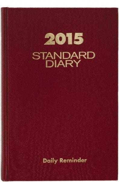 AT-A-GLANCE - 201 Sheet, 5 x 7-1/2", Composition Book - Red - Industrial Tool & Supply