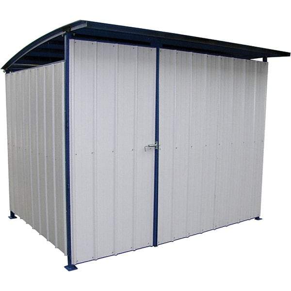 Vestil - Sheds Type: Horizontal Storage Shed Width (Feet): 10 - Industrial Tool & Supply