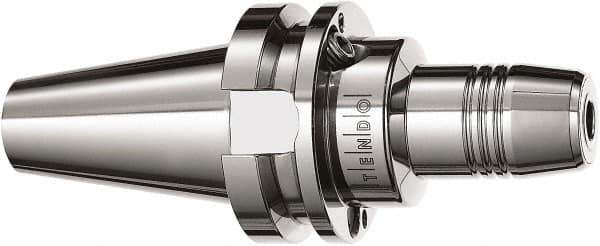Schunk - CAT50 Taper Shank, 3/8" Hole Diam, Hydraulic Tool Holder/Chuck - 26.7mm Nose Diam, 101.6mm Projection, 29.1mm Clamp Depth, 25,000 RPM, Through Coolant - Exact Industrial Supply