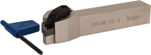 Iscar - DWLN, Right Hand Cut, 95° Lead Angle, 3/4" Shank Height x 3/4" Shank Width, Negative Rake Indexable Turning Toolholder - 4-1/2" OAL, WN..33. Insert Compatibility, Series Isoturn - Industrial Tool & Supply