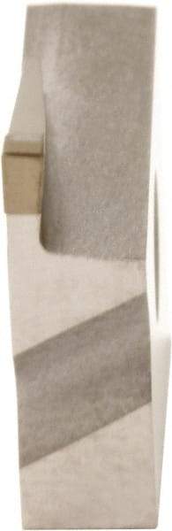 Sumitomo - 4125CGA Grade BN2000, 3.18mm Cutting Width PCBN Grooving Insert - 5mm Max Depth of Cut, Right Hand, 0.2007mm Corner Radius, Uncoated - Industrial Tool & Supply