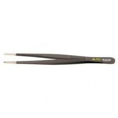 UNIV BLUNT SERR TWEEZERS - Industrial Tool & Supply