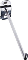 Triton - 1/4" Diam, Single Angled End Pegboard Hook - 6" Projection, 90° Bend, Stainless Steel - Industrial Tool & Supply