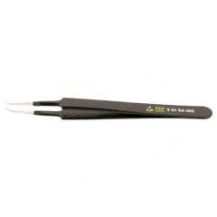 EXTRA FINE 30 DEG BENT TWEEZERS - Industrial Tool & Supply