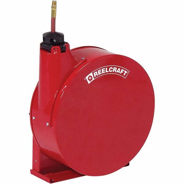 Reelcraft - Hose Reels Style: Spring Retractable Hose Length (Feet): 50 - Industrial Tool & Supply