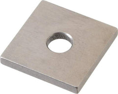 Mitutoyo - 0.118" Square Steel Gage Block - Accuracy Grade 0, Includes Certificate of Inspection - Industrial Tool & Supply