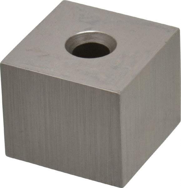 Mitutoyo - 0.8" Square Steel Gage Block - Accuracy Grade 0, Includes Certificate of Inspection - Industrial Tool & Supply