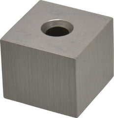 Mitutoyo - 0.8" Square Steel Gage Block - Accuracy Grade 0, Includes Certificate of Inspection - Industrial Tool & Supply