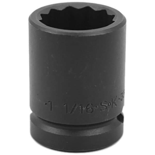 SK - Impact Socket - 3/4"DR 12PT 1-1/16" THIN WALL IMPACT SOCKET - Industrial Tool & Supply