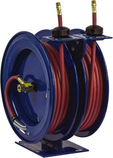 CoxReels - 25' Spring Retractable Hose Reel - 300 psi, Hose Included - Industrial Tool & Supply