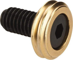 Mitee-Bite - 3/8-16 Screw, 1/4" Clamp Height, 13/16" Clamp Width, Knife Edge Clamps - 0.71" Extension Length, 2,000 Lb Holding Force, Steel, 8 Clamps - Industrial Tool & Supply