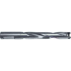 Guhring - 34.5mm Max Diam, 5xD, 31.75mm Shank Diam, 300mm OAL, Replaceable Tip Drill - HT 800 WP Insert, 34.000 HT800 Toolholder, Series 4108 - Industrial Tool & Supply