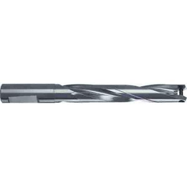 Guhring - 29.55mm Max Diam, 5xD, 31.75mm Shank Diam, 267mm OAL, Replaceable Tip Drill - HT 800 WP Insert, 29.505 HT800 Toolholder, Series 4108 - Industrial Tool & Supply