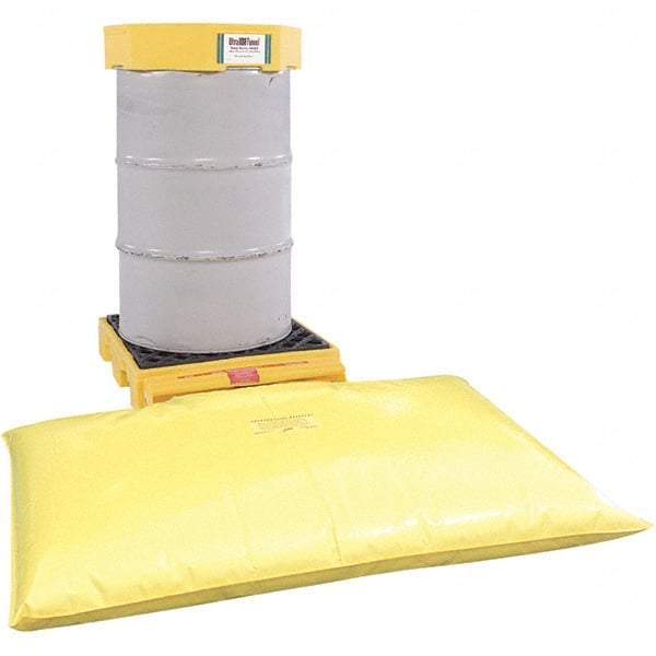 UltraTech - 66 Gal Sump, 1,500 Lb Capacity, 1 Drum, Polyethylene Spill Deck or Pallet - 30" Long x 25" Wide x 4" High, Low Profile, 1 Tank Drum Configuration - Industrial Tool & Supply