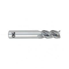 7/32 Dia. x 2-1/2 Overall Length 3-Flute Square End Solid Carbide SE End Mill-Round Shank-Center Cutting-Uncoated - Industrial Tool & Supply