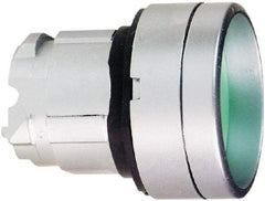 Schneider Electric - 22mm Mount Hole, Recessed, Pushbutton Switch Only - Round, Green Pushbutton, Nonilluminated, Momentary (MO) - Industrial Tool & Supply
