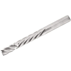 Iscar - 8mm Cutting Diam x 16mm Length of Cut, 6 Flute, Compression Spiral Router Bit - Uncoated, Right Hand Cut, Solid Carbide, 63mm OAL x 8mm Shank Diam, Square End - Industrial Tool & Supply