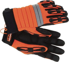 PIP - Leather/Nylon/Polyurethane/Spandex Work Gloves - Industrial Tool & Supply
